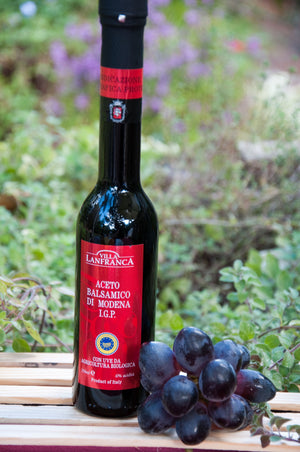 Balsamic Vinegar of Modena - EU Organic  -  Aged in Oak Barrels - 250 ml