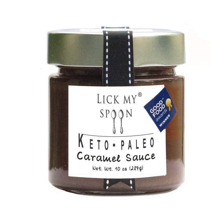 KETO-Paleo Caramel Sauce - Good Food Awards winner 2021 - Lick My Spoon