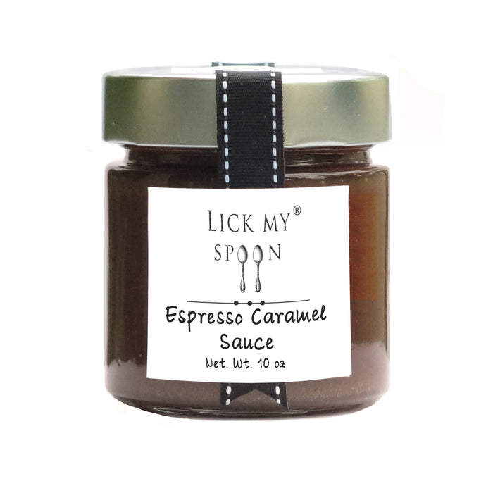 Espresso Caramel Sauce - Lick My Spoon
