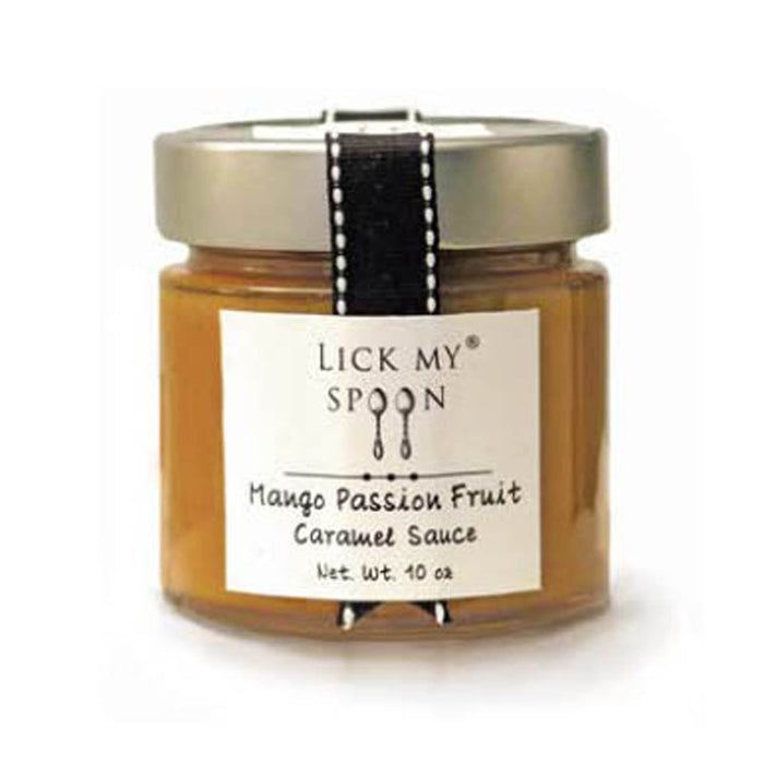 Mango Passion Fruit Caramel Sauce - Lick My Spoon