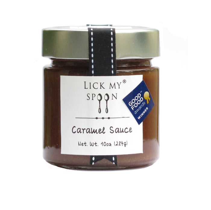 Caramel Sauce - Good Food Awards winner 2016, 2015 and 2014 - Lick My Spoon