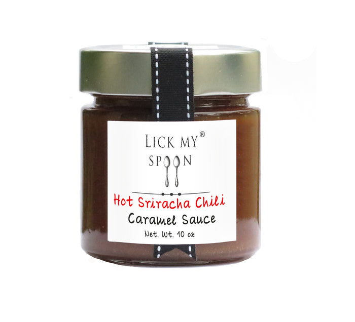 Sriracha Caramel Sauce - Lick My Spoon
