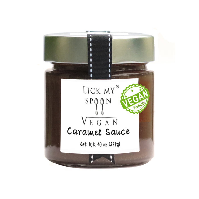 Vegan Caramel Sauce - Lick My Spoon
