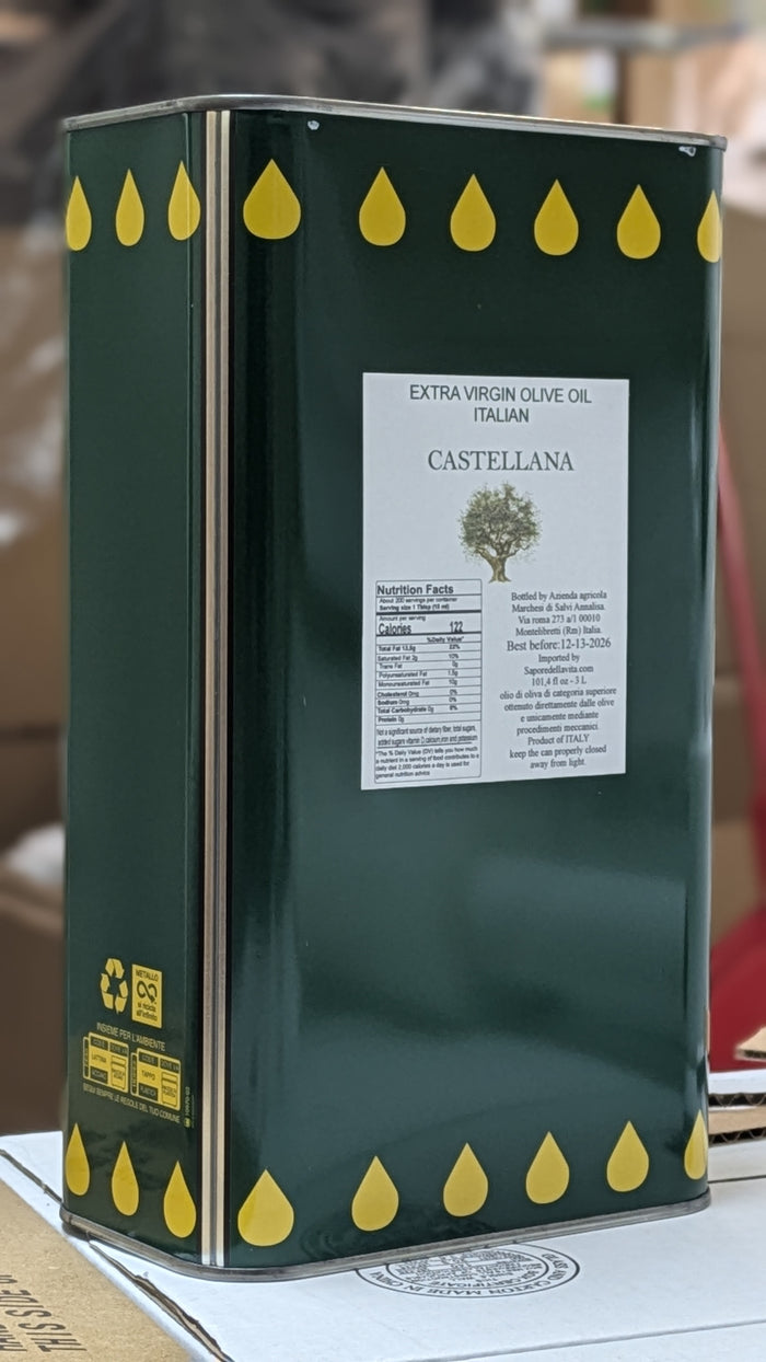First Cold Pressed Extra Virgin Olive Oil - Marchesi Castellana