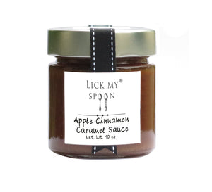 Apple Cinnamon Caramel Sauce - Lick My Spoon