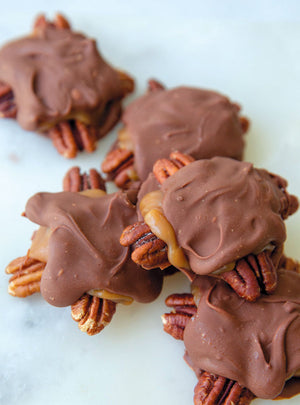 Chocolate Caramel Turtles