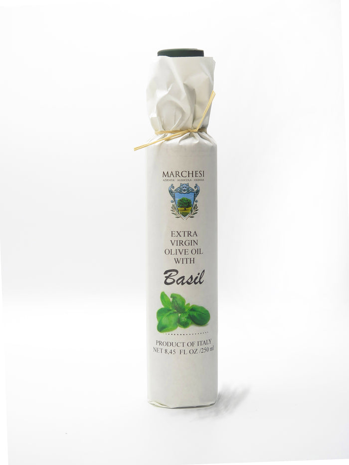 Aromatic Infused First Cold Pressed Extra Virgin Olive Oil- Basil