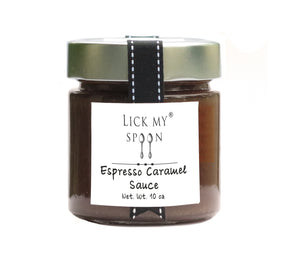 Espresso Caramel Sauce - Lick My Spoon