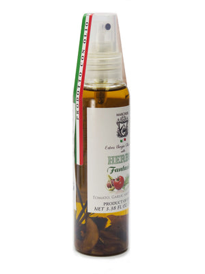 Spray Aromatic Infused First Cold Pressed Extra Virgin Olive Oil - Herbs (Tomato, Garlic, Rosemary)