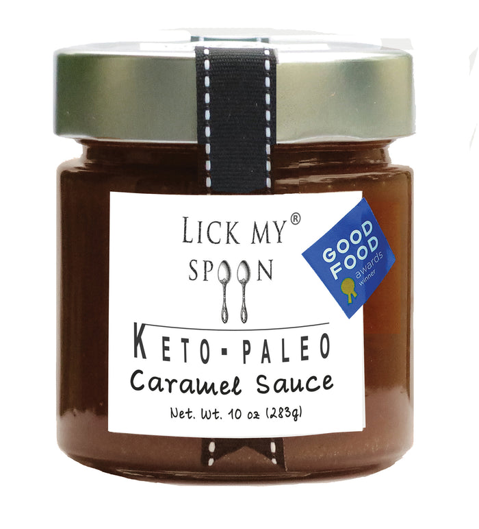 KETO-Paleo Caramel Sauce - Good Food Awards winner 2021 - Lick My Spoon