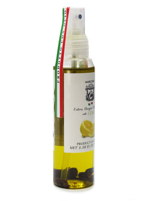 Spray Aromatic Infused First Cold Pressed Extra Virgin Olive Oil - Lemon
