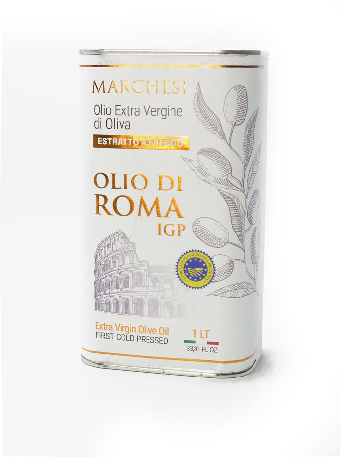 IGP - First Cold Pressed Extra Virgin Olive Oil -  "Olio di Roma"