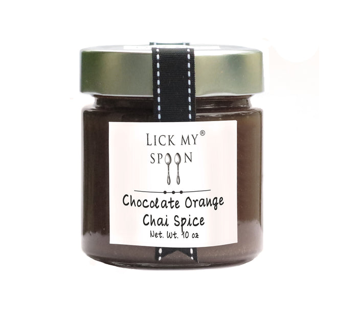 Chocolate Orange Chai Spice Caramel Sauce - Lick My Spoon